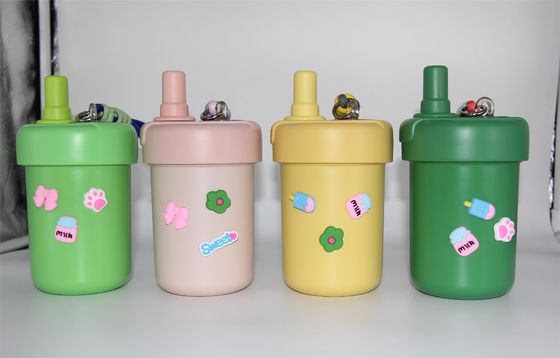 Новый стиль Красочные вакуумные изоляционные фруктовые чашки с крышкой из нержавеющей стали
